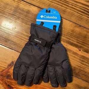 Men’s Columbia Snow Gloves. Size LG. Brand New with tag